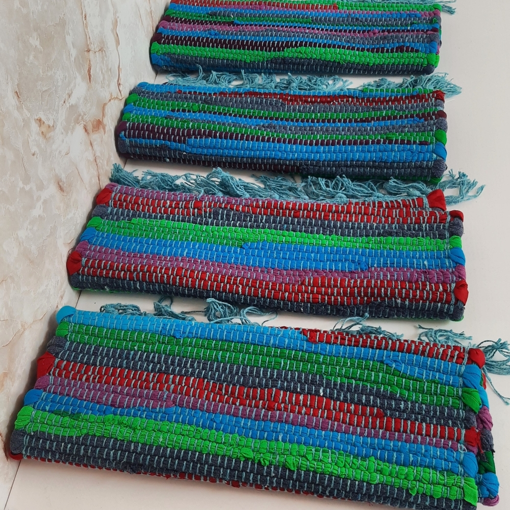 Natural Collection Multi Jewel Color 4 Placemats